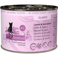 Produktbild von Catz finefood No. 11 Katzen Nassfutter Lamm und Kaninchen für Adult 6x200g