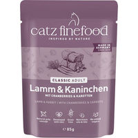 Produktbild von Catz finefood No. 11 Lamm & Kaninchen Katzen Nassfutter Adult Getreidefrei 16 x 85 g - 16 x 85 g