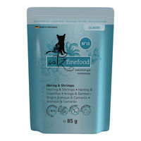Produktbild von Catz finefood No. 13 Katzenfutter Hering mit Krabben 16x85g