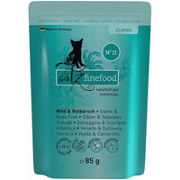 Produktbild von Catz finefood No. 21 Katzen Nassfutter Wild und Rotbarsch Adult 16x85g