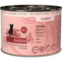 Produktbild von Catz finefood No. 3 Geflügel Katzenfutter Adult mit hohem Fleischanteil 6x200g