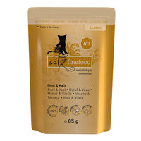 Produktbild von Catz finefood No. 7 Katzen Nassfutter Rind und Kalb Adult mit hohem Fleischanteil 16x85g
