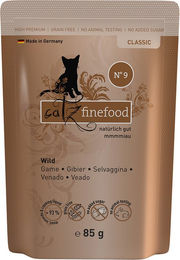 Catz finefood No. 9 Wild Katzenfutter Adult Getreidefrei 8 x 85 g - 8 x 85 g – Bild 1 von 2
