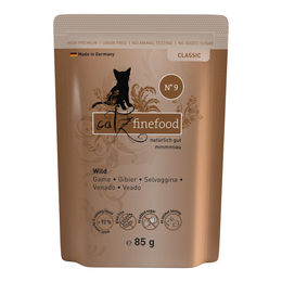 Catz finefood No. 9 Wild Katzenfutter Adult Getreidefrei und Ohne Zucker 16x85g – Bild 1 von 2