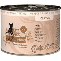 Produktbild von Catz finefood No. 9 Wild Katzenfutter Adult Getreidefrei und Ohne Zucker 6x200g