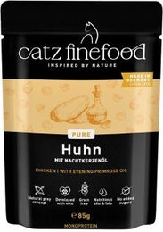 Catz finefood Pure Adult Nassfutter Katze Huhn Monoprotein Hypoallergen 32x85 g - 32 x 85 g – Bild 1 von 3