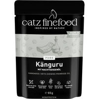 Produktbild von catz finefood PURE Katzen Nassfutter Känguru Monoprotein Adult 16x85g