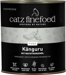 Produktbild von Catz finefood Purrrr Katzen Nassfutter Känguru für adulte Katzen 6 x 800 g - 6 x 800 g