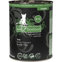 Produktbild von Catz finefood Purrrr N° 115 Katzen Nassfutter Ente Monoprotein Sensitive 6x400g