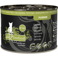 Produktbild von Catz finefood Purrrr No. 105 Katzenfutter Lachs Monoprotein 190 g - 6 x 190 g