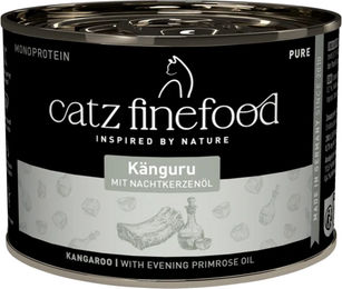 Catz finefood Purrrr No. 107 Känguru Nassfutter für Katzen Adult Getreidefrei 6 x 200 g - 6 x 200 g – Bild 1 von 5