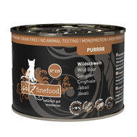 Produktbild von Catz finefood Purrrr No.109 Katzen Nassfutter Wildschwein mit hohem Fleischanteil für erwachsene Katzen 6x200g