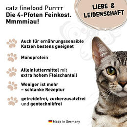 Catz finefood Purrrr No. 109 Wildschwein Katzenfutter Adult 16 x 85 g - 85 g – Bild 1 von 11