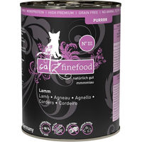 Produktbild von catz finefood Purrrr No. 111 Katzen Nassfutter Lamm Stückchen in Sauce für erwachsene Katzen 6x400g - 6 x 400 g