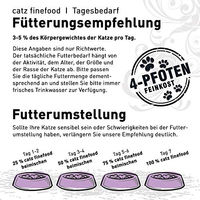 Produktbild von Catz finefood Purrrr No. 113 Schaf Katzen Nassfutter Stückchen in Sauce Hypoallergen Monoprotein 16 x 85 g - 16 x 85 g