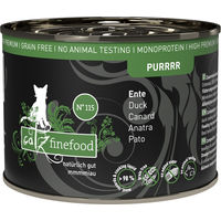 Produktbild von catz finefood Purrrr No. 115 Katzen Nassfutter Ente Monoprotein 200 g - 6 x 200 g