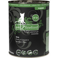 Produktbild von catz finefood Purrrr No. 115 Katzen Nassfutter Ente Monoprotein Sensitive 6x400 g - 6 x 400 g