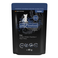 Produktbild von Catz finefood Purrrr No. 117 Katzen Nassfutter Pute Monoprotein Getreidefrei Glutenfrei 16x85g