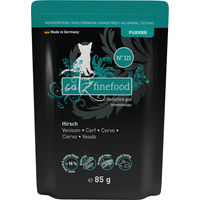 Produktbild von catz finefood Purrrr No. 121 Katzen Nassfutter Hirsch Monoprotein Adult 8 x 85 g - 8 x 85 g