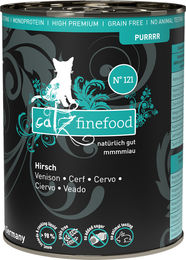 Catz finefood Purrrr No. 121 Katzenfutter Hirsch Monoprotein mit hohem Fleischanteil 400 g - 6 x 400 g – Bild 1 von 4