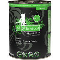 Produktbild von Catz finefood Purrrr No. 123 Katzenfutter Pferd Monoprotein mit hohem Fleischanteil 400 g - 12 x 400 g