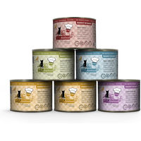 Produktbild von Catz finefood Ragout Mix 5 Sorten Katzen Nassfutter Adult Getreidefrei 24 x 190 g