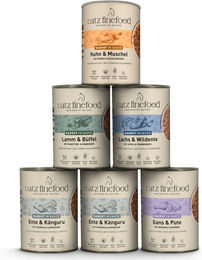 Catz finefood Ragout Mix 5 Sorten Katzen Nassfutter Stückchen in Sauce getreidefrei mit hohem Fleischanteil 6 x 380 g – Bild 1 von 1