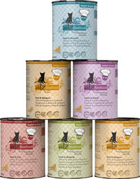Catz finefood Ragout MP II Katzen Nassfutter Stückchen in Sauce ohne Farb- und Aromastoffe 6 x 380 g - 6 x 380 g – Bild 1 von 1