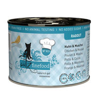Produktbild von Catz finefood Ragout No.613 Huhn & Muschel Stückchen in Sauce Getreidefrei 6x190g