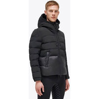 Produktbild von Cavalleria Toscana Daunenjacke für Herren mit Kapuze aus Nylon in Schwarz Größe XL wasserabweisend