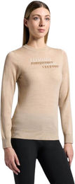 Cavalleria Toscana Merino Sweatshirt Crew Neck Beige XS – Bild 1 von 1