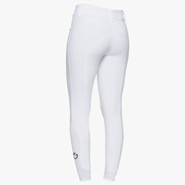 Produktbild von Cavalleria Toscana Reithose CT American Hochbund Damen mit Kniegrip in Weiß
