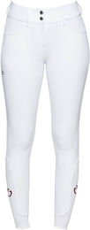 Cavalleria Toscana Reithose Damen American Full Grip Vollbesatz Weiß Größe 34 – Bild 1 von 1
