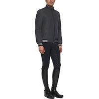 Produktbild von Cavalleria Toscana Reitjacke für Herren aus Nylon in Grau/Grün Größe M wasserabweisend