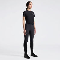 Produktbild von Cavalleria Toscana Reitshirt CT Perforated Insert 261 Damen Schwarz Sommer