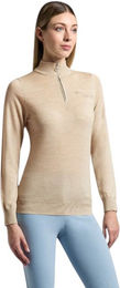 Cavalleria Toscana Rollkragenpullover Damen aus Merino in Beige Größe M – Bild 1 von 1
