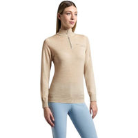 Produktbild von Cavalleria Toscana Rollkragenpullover Damen aus Merino in Beige Größe XL