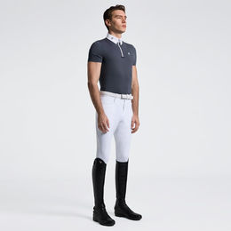 Cavalleria Toscana Turniershirt CT Jersey Zip 261 Herren aus Eurojersey – Bild 1 von 1