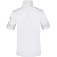 Produktbild von Cavalliera Ariosa Technisches Reitshirt für Mädchen in Rosa-Weiß aus