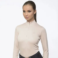 Produktbild von Cavalliera Belissima Technisches Turnier-Polo Damen mit langen Ärmeln aus Modal