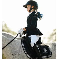Produktbild von Cavalliera Purity Glow Softshell Reitjacke für Mädchen in Schwarz Größe 10/11 Jahre