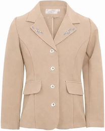 Produktbild von Cavalliera Purity Glow Technische Turnierjacke für Mädchen in Beige