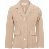Produktbild von Cavalliera Purity Glow Technische Turnierjacke für Mädchen in Beige