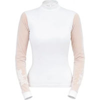 Produktbild von Cavalliera Reitshirt Damen Polo Turniersport Weiß XL aus Polyester