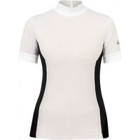 Produktbild von Cavalliera Reitshirt Damen Sommer Polyamid Schwarz Weiß Stripe Größe M
