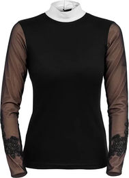 Produktbild von Cavalliera Reitshirt Damen Turniersport Polo aus Polyester Ganzjährig