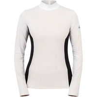 Produktbild von Cavalliera Reitshirt Elegant Stripe Damen Turnier-Reiterpolo mit langen Ärmeln Schwarz Weiß
