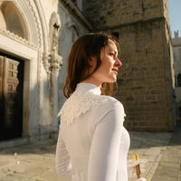 Produktbild von Cavalliera Reitshirt Polo Damen Blossom Weiß Polyamid Größe S