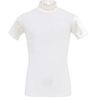Produktbild von Cavalliera Reitshirt Polo für Mädchen in Gold und Weiß aus Polyester