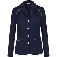 Produktbild von Cavalliera Technische Wettkampfjacke Damen Turnierjacket Rosa Blau aus Polyester Größe L